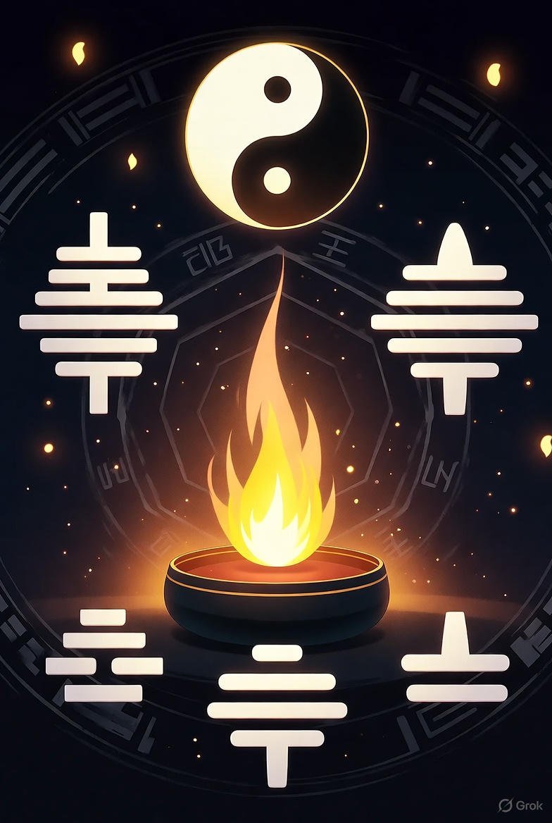 Illuminating Parallels: Zoroastrianism and the I Ching – Echoes of Cosmic Order Across Ancient Wisdoms