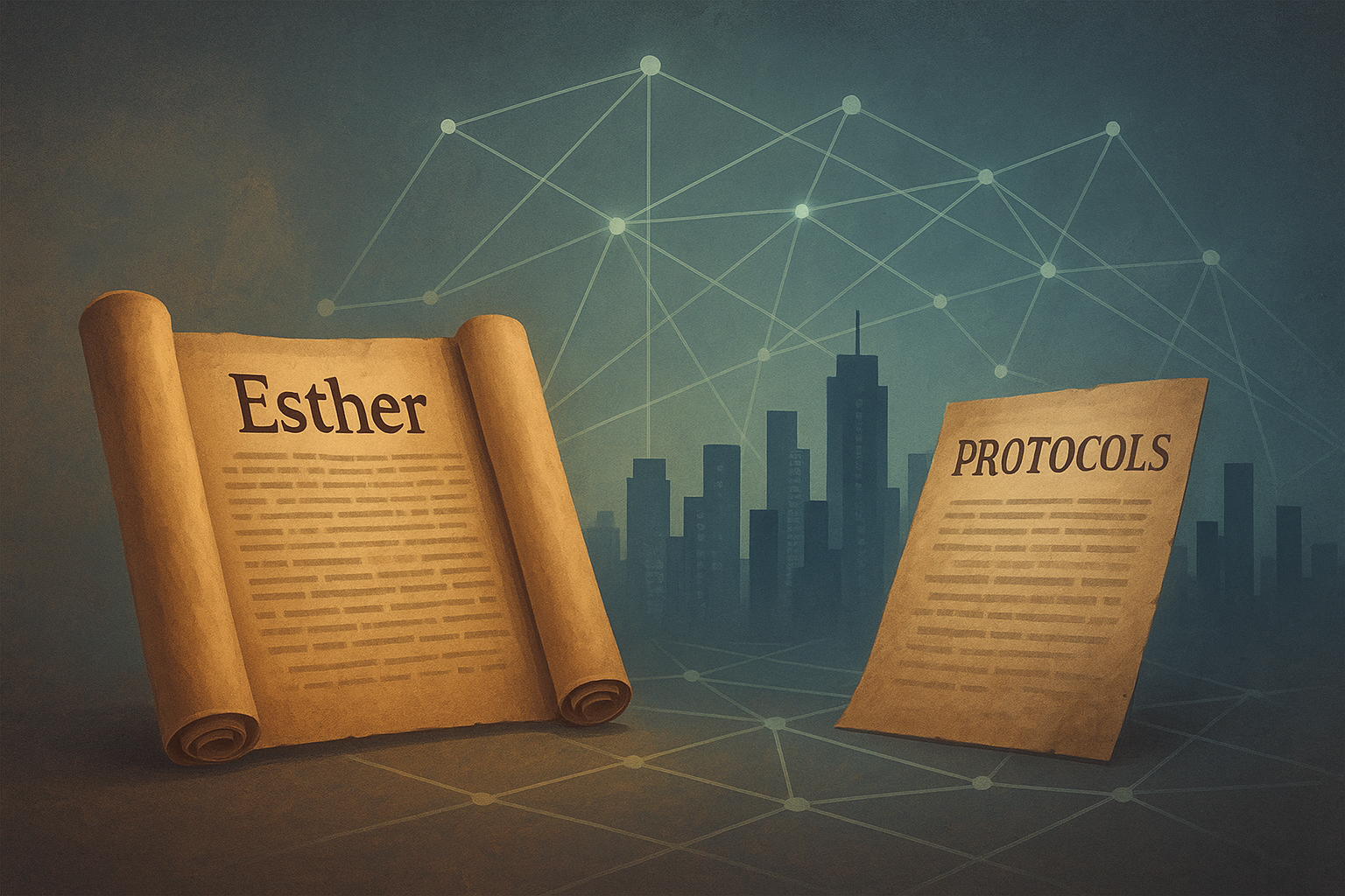 Blueprints of Influence: The Lessons of Esther and the Protocols of the Elders of Zion