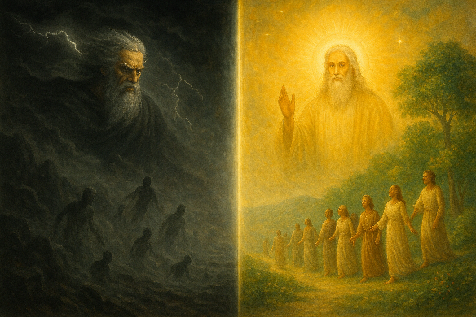 Yahweh Sheol vs Ahura Mazda Paradise: The Hidden Truths of Life, Death, and Divine Justice